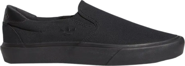 

Кроссовки Adidas Court Rallye Slip 'Triple Black', черный