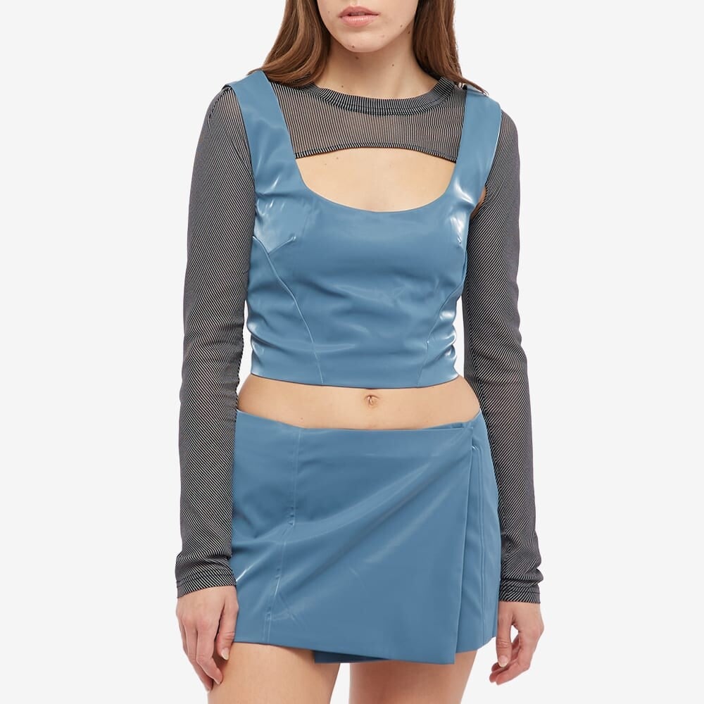 

Топ McQ Long Sleeve Cutout Top