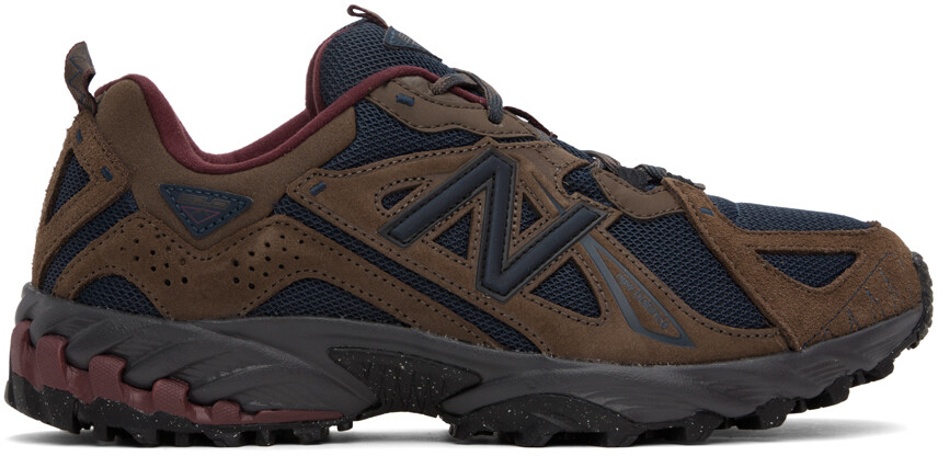 

Кроссовки New Balance коричнево-синие 610V1