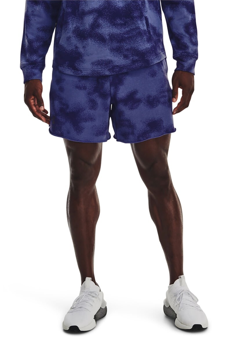

Спортивные шорты с принтом Rival Terr Under Armour, синий