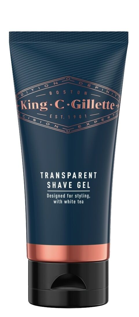 

Gillette King C White Tea Styling гель для бритья, 150 ml