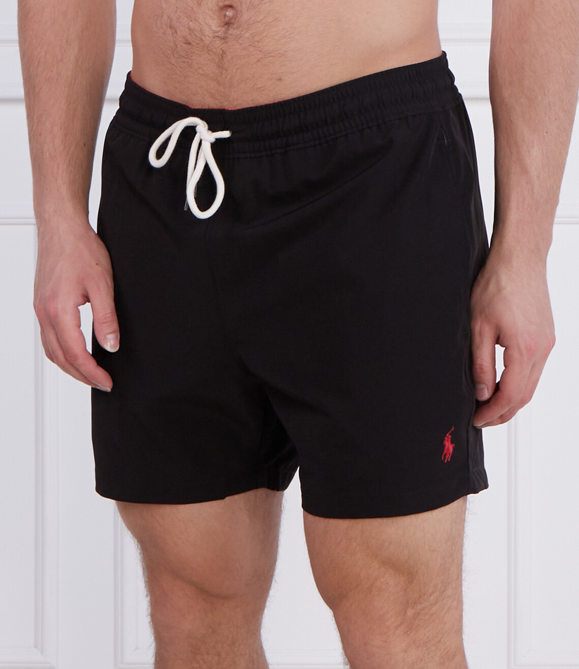 

Шорты для плавания POLO RALPH LAUREN stretch Slim Fit, черный
