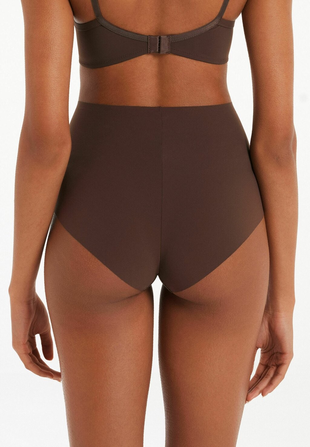 

Трусы HIGH-WAIST LASER-CUT Tezenis, темно-коричневый