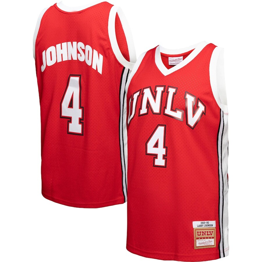 

Джерси Mitchell & Ness Unlv Rebels, красный