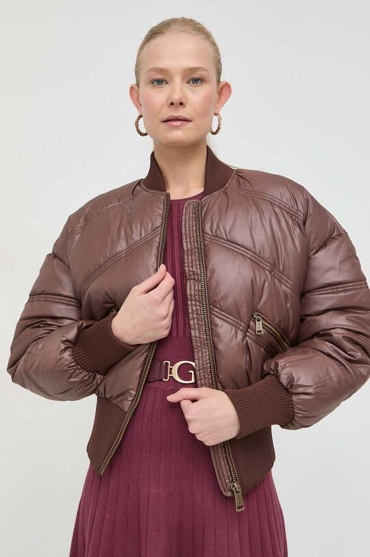 

Куртка бомбер Guess, коричневый