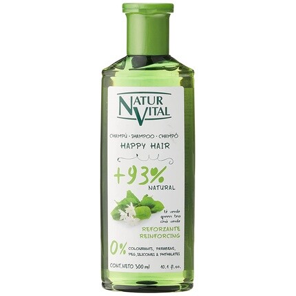 шампунь champu anticaida grasos naturaleza y vida 300 ml Happy Hair Укрепляющий шампунь 0%, Naturaleza Y Vida