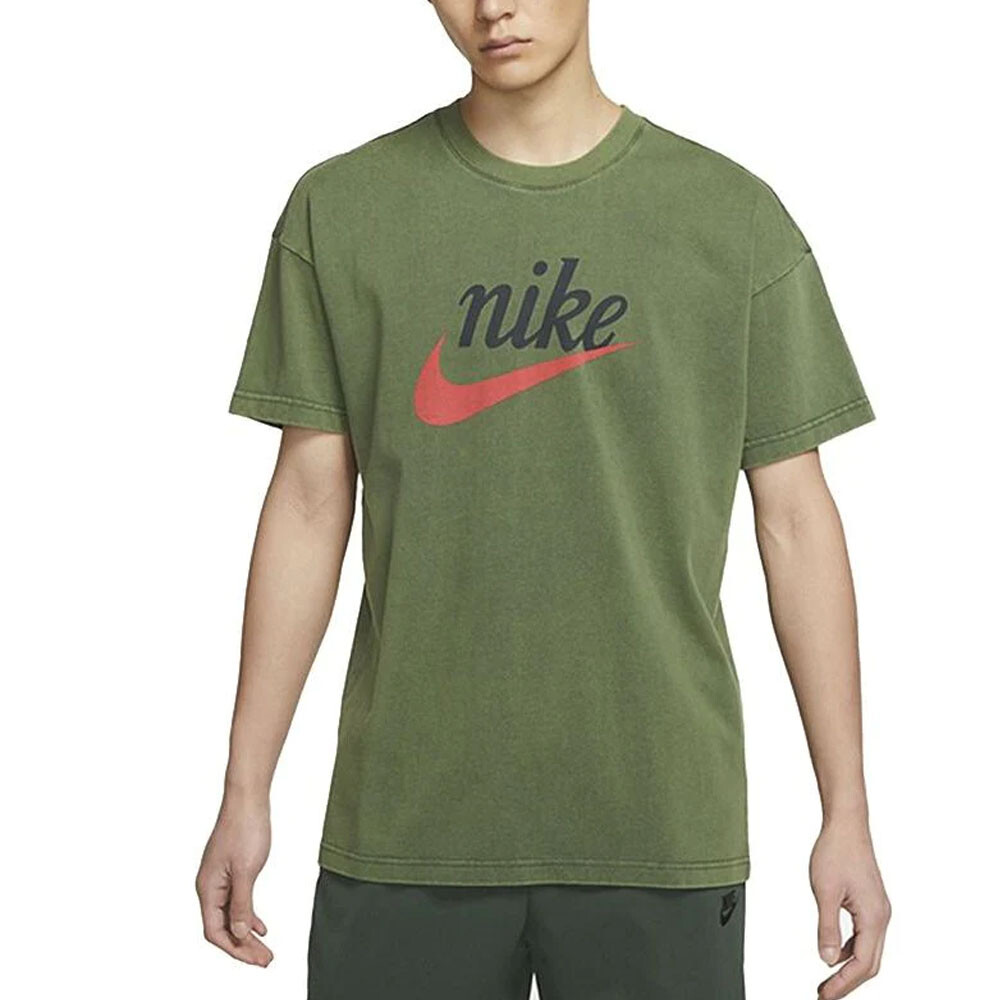 

Футболка Nike Sportswear Wash Galactic Jade, зеленый