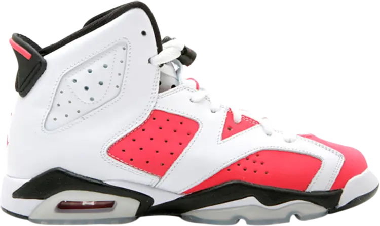 

Кроссовки Air Jordan 6 Retro GS Coral Rose, белый