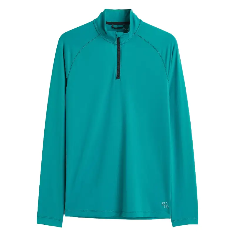 

Рашгард H&M Regular Fit Long-sleeved Sports, бирюзовый