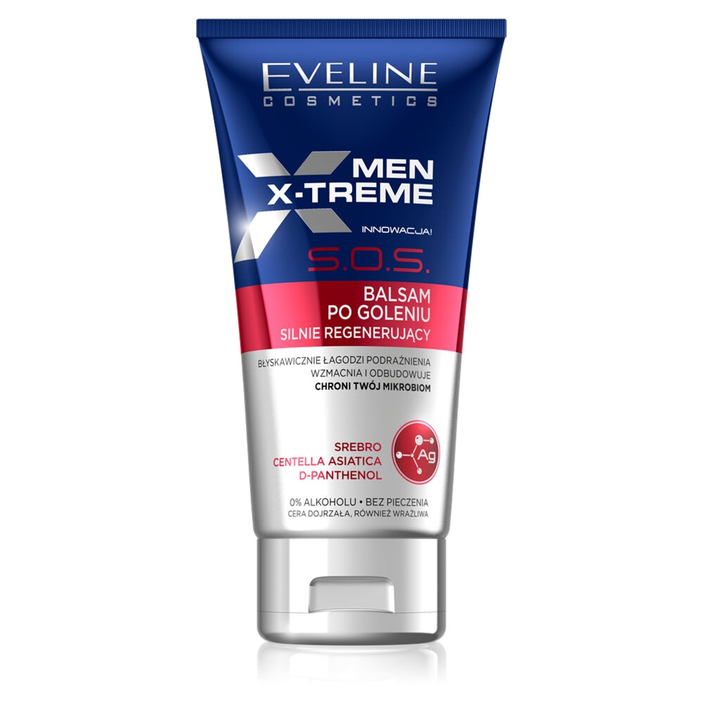 

Eveline Cosmetics Men X-Treme сильно регенерирующий бальзам после бритья S.O.S. 150мл