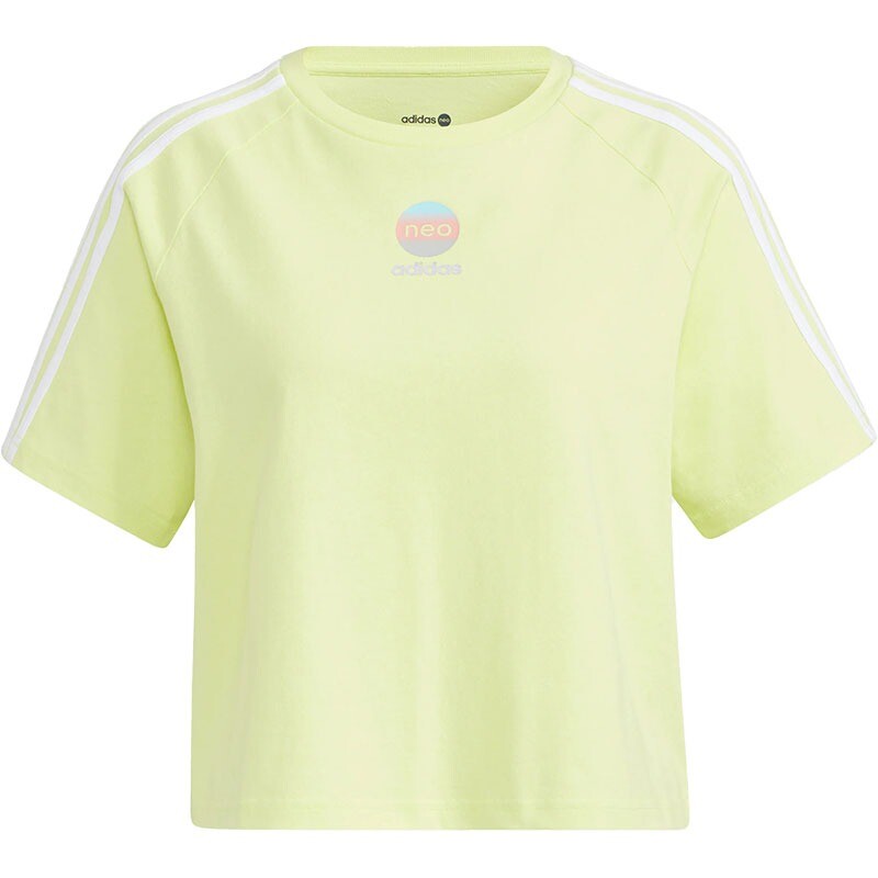 

Футболка Adidas Neo Round Neck Short Sleeve, светло-зеленый