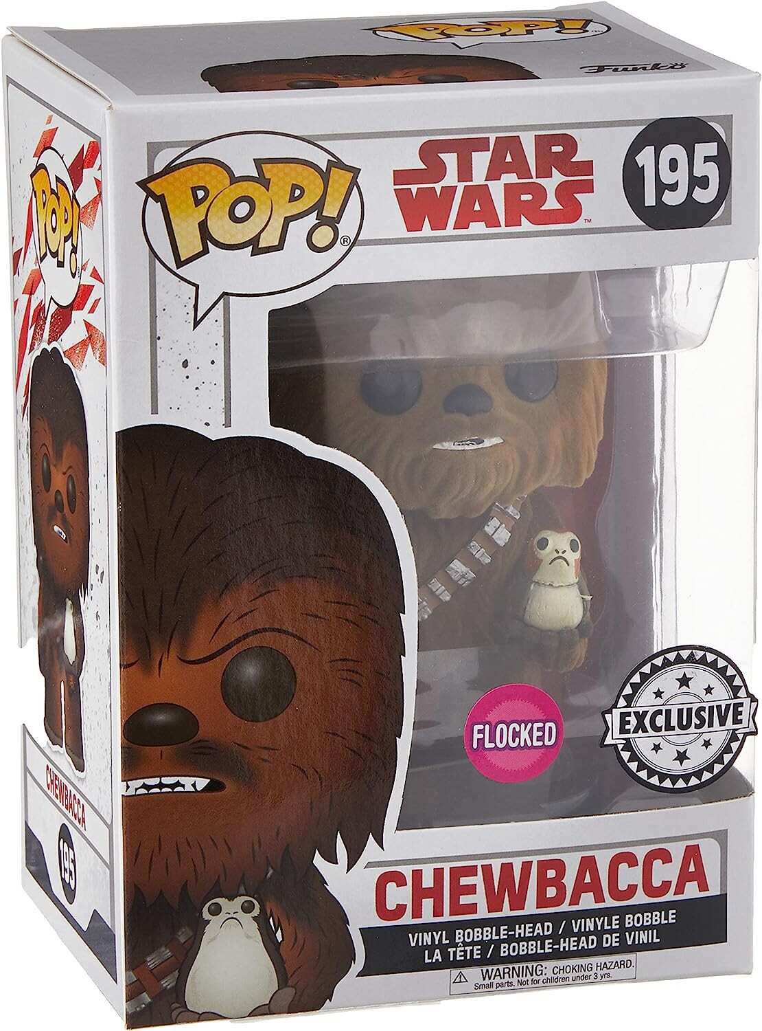 

Фигурка Funko POP! Star Wars: The Last Jedi - Chewbacca (Flocked) - FYE Exclusive