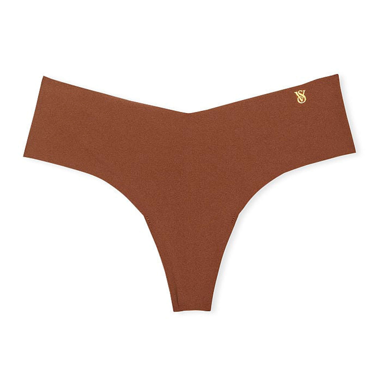 

Трусики-стринги Victoria's Secret Sexy Illusions No-Show Thong, коричневый