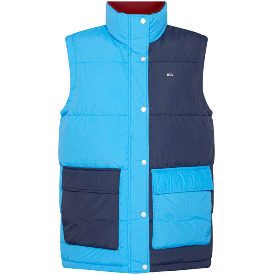 

Жилет Tommy Jeans Puffer Vest, синий