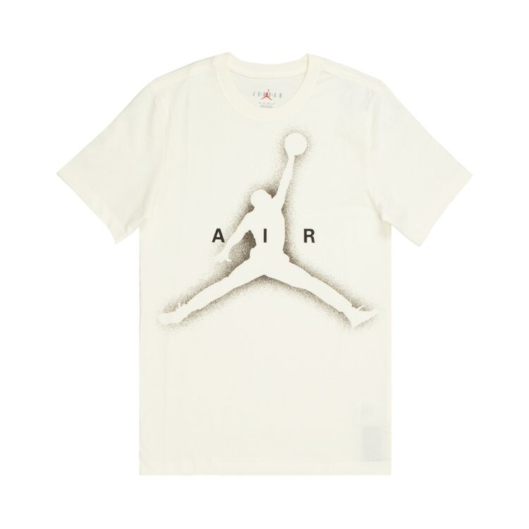 

Футболка Air Jordan Essentials Stencil Graphic Tee 'Sail/Palomino', белый