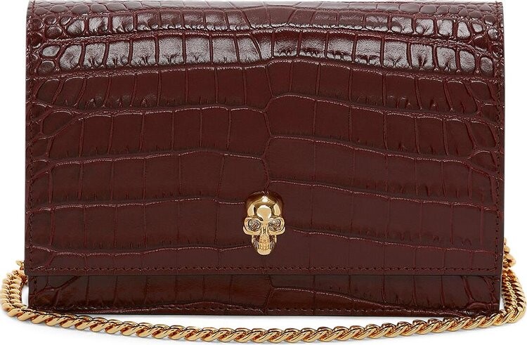 

Сумка Alexander McQueen Small Skull Bag Red, красный