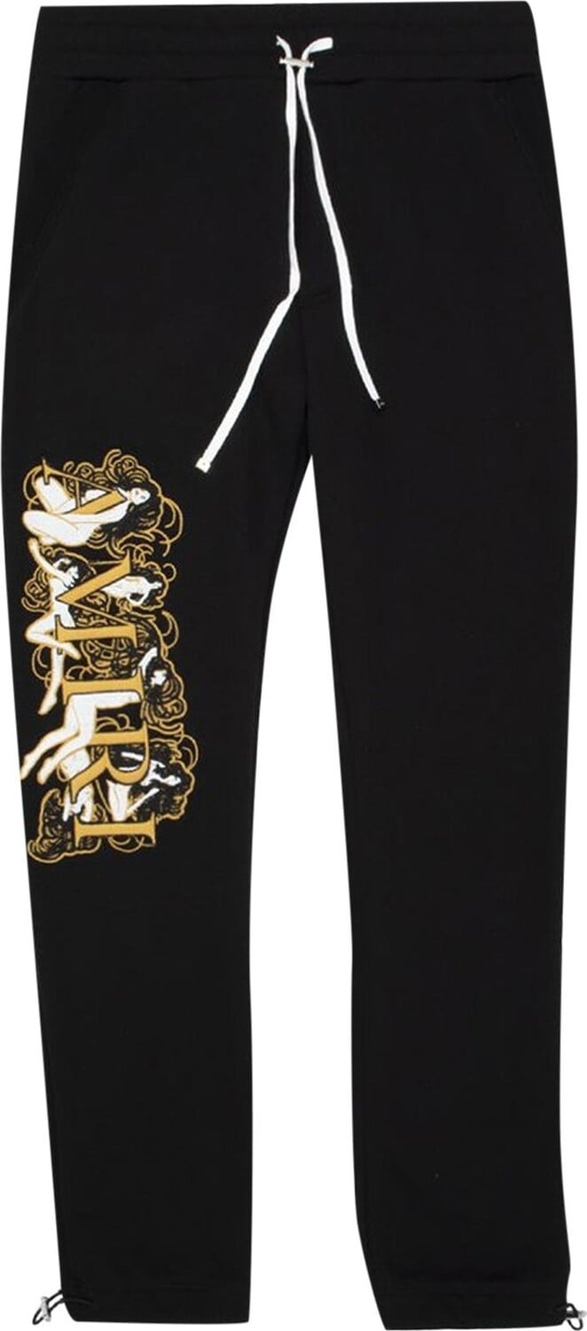 

Спортивные брюки Amiri Naked Girl Sweatpants Black, черный