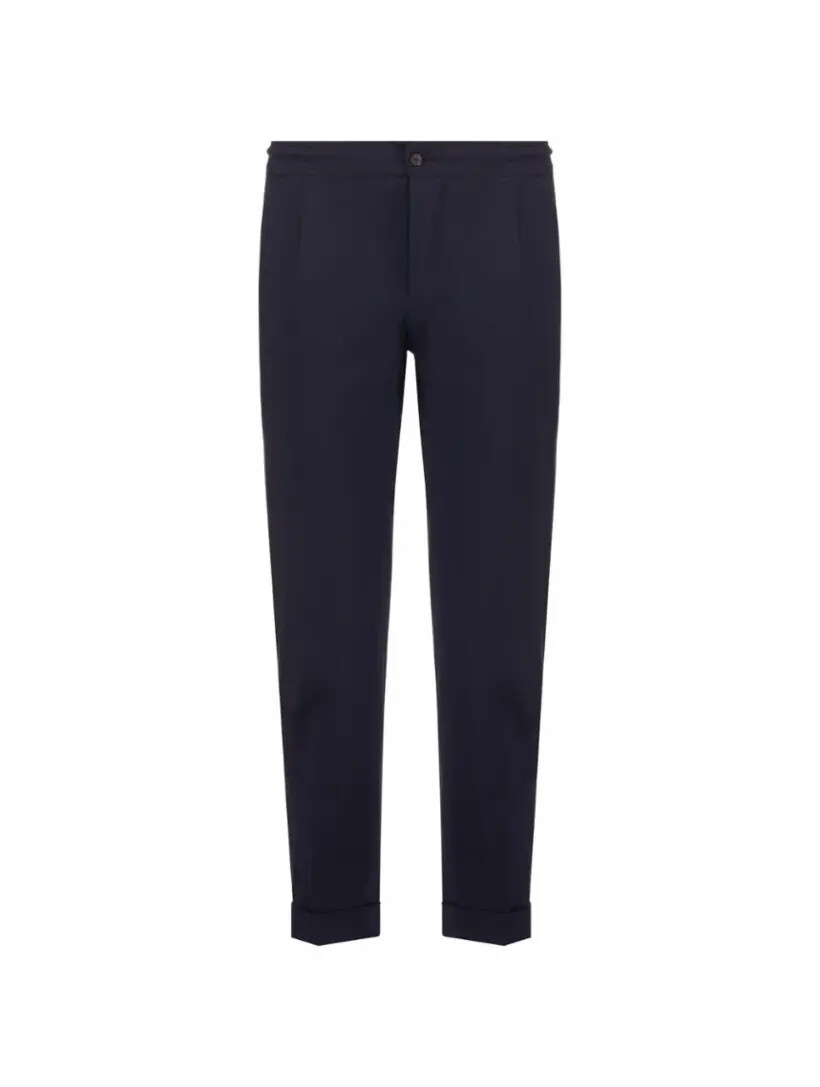 

Укороченные брюки с отворотами Kiton