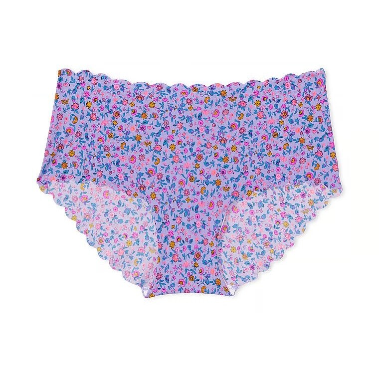

Трусы Victoria's Secret No-Show Hiphugger In Scalloped, сиреневый/мультиколор