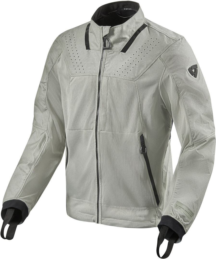 Куртка текстильная мотоциклетная Revit Territory, серый