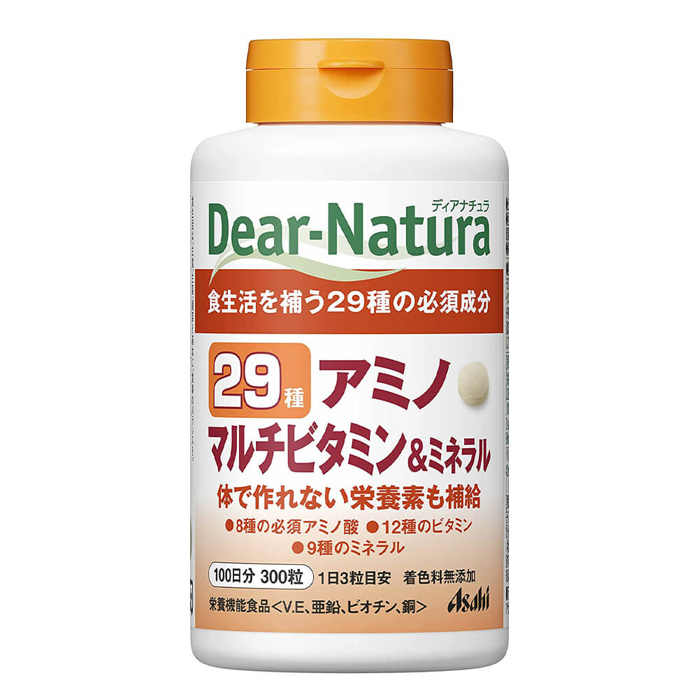 Пищевая добавка Dear Natura Strong 29 Amino, Multivitamin & Mineral, 300 таблеток пищевая добавка dear natura multivitamin