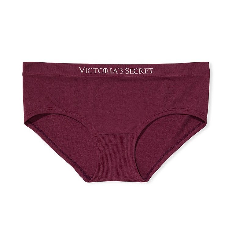 

Бесшовные трусики Victoria's Secret Hiphugger, бордовый