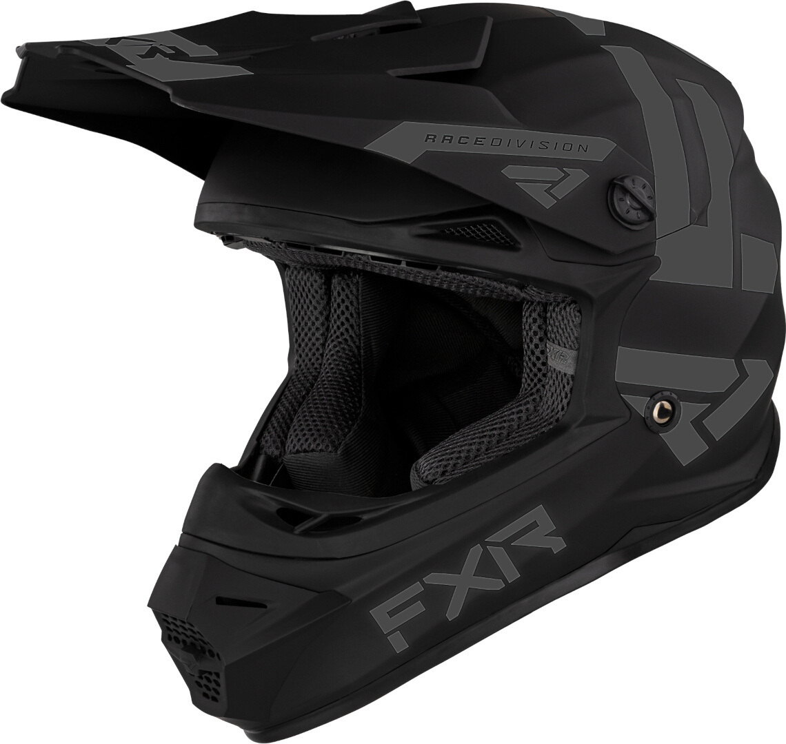 Шлем молодежный FXR Legion 2023 для мотокросса, черный