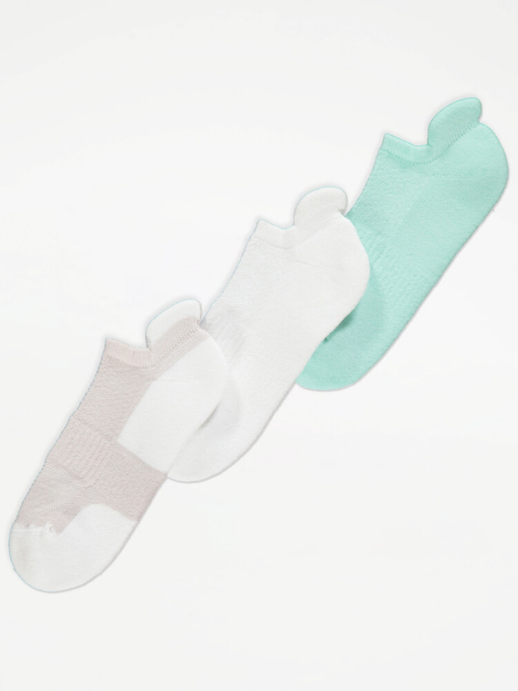 

Носки с подкладкой из хлопка с подкладкой Cushion Sole (3 шт.) George.