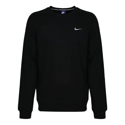 

Свитшот Nike Club Ft Round Neck french terry, черный