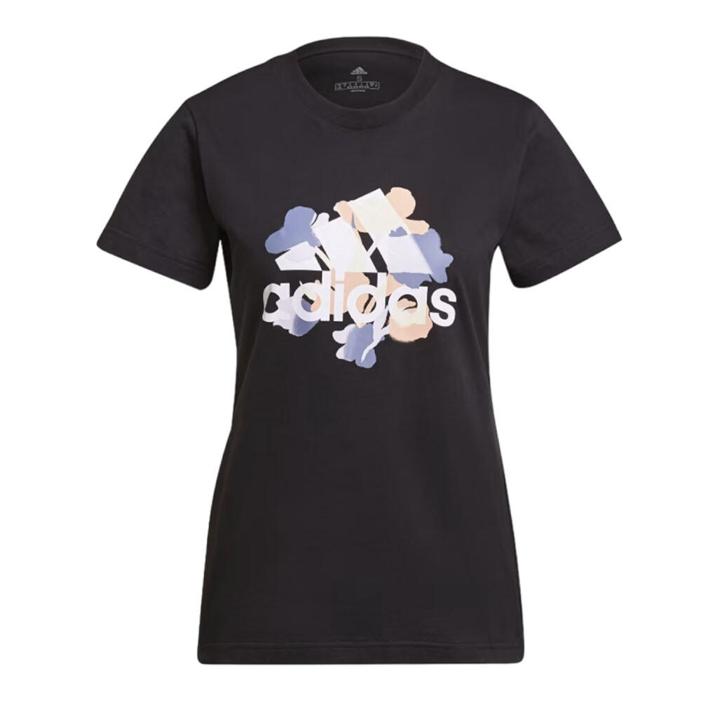

Футболка Adidas Floral Graphic, черный