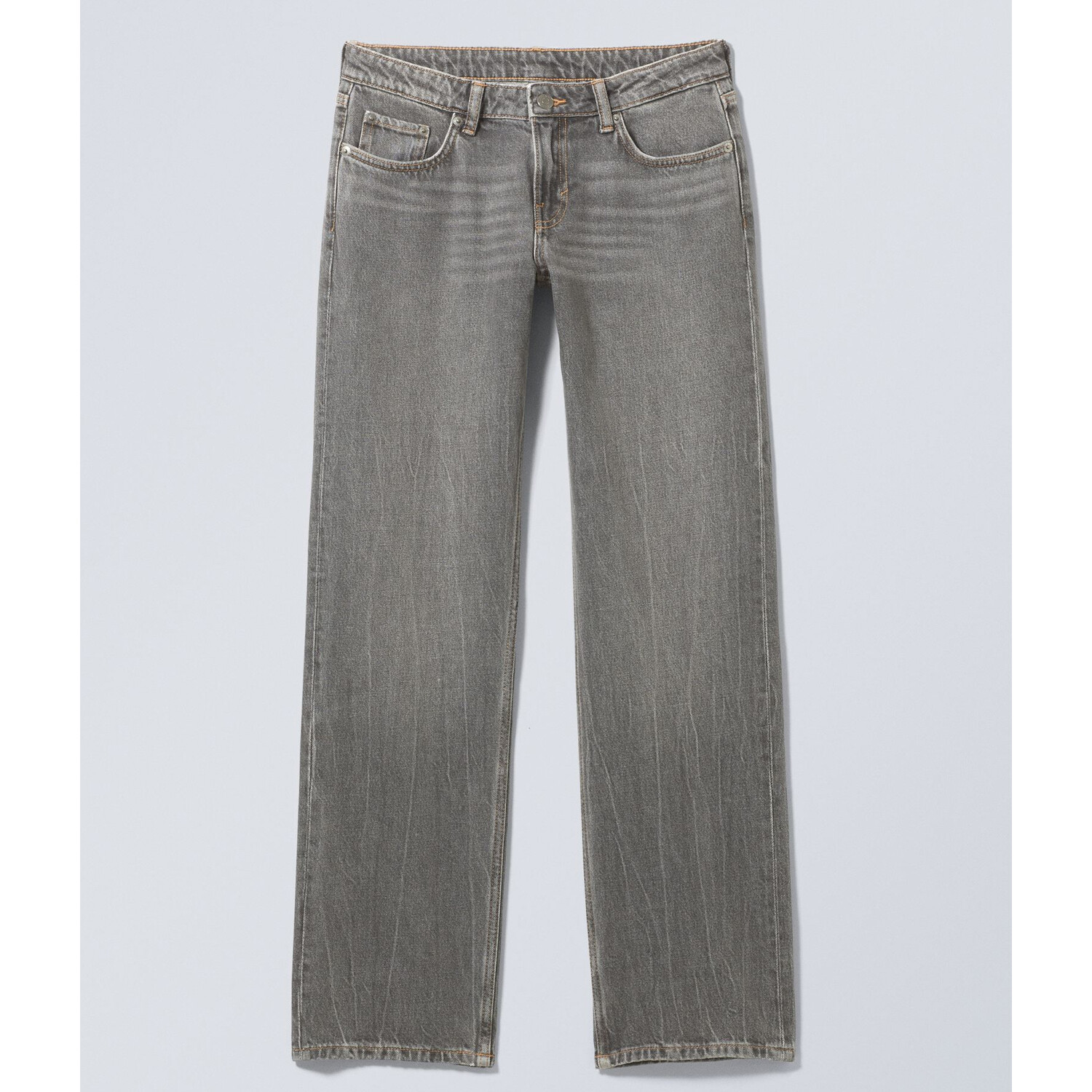 

Джинсы Weekday Arrow Jeans With Straight Legs, черный