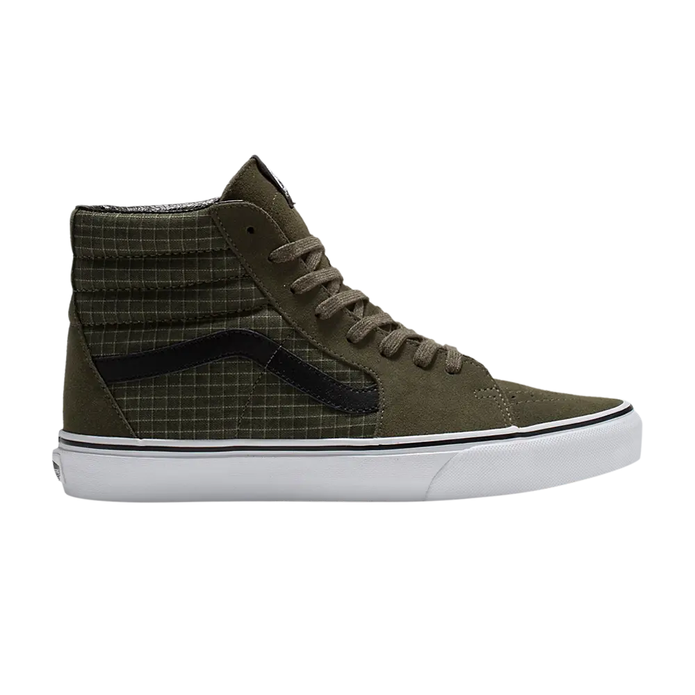

Ботинки Sk8-Hi Vans, зеленый