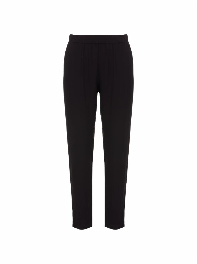 

Шелковые брюки Eileen Fisher, Черный
