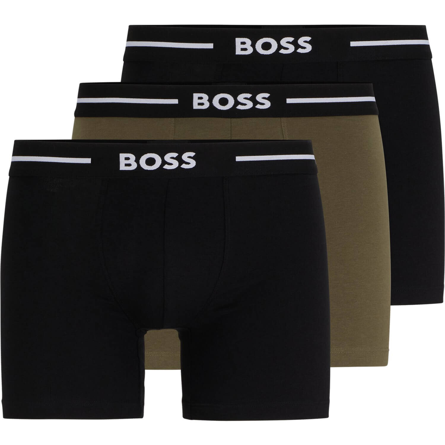 

Комплект боксеров Boss Three-Pack Of Briefs With Logo Waistbands, 3 предмета, разноцветный