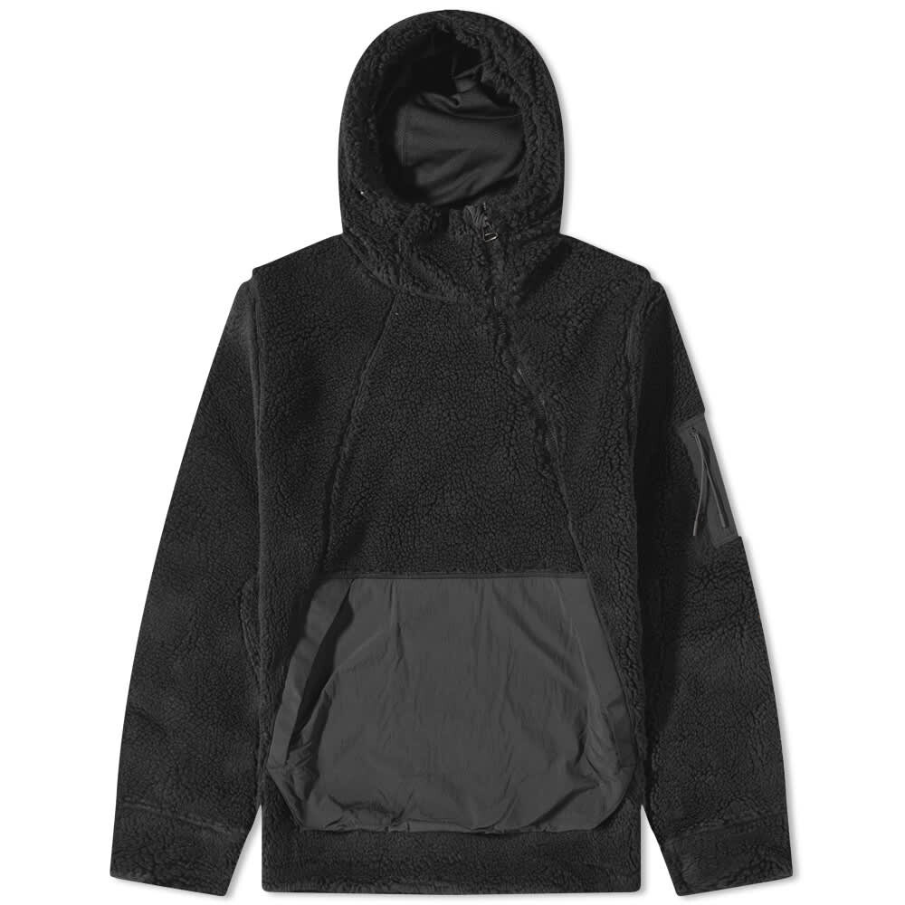 

Толстовка Maharishi Italian Sherpa Fleece Hoody, Серый