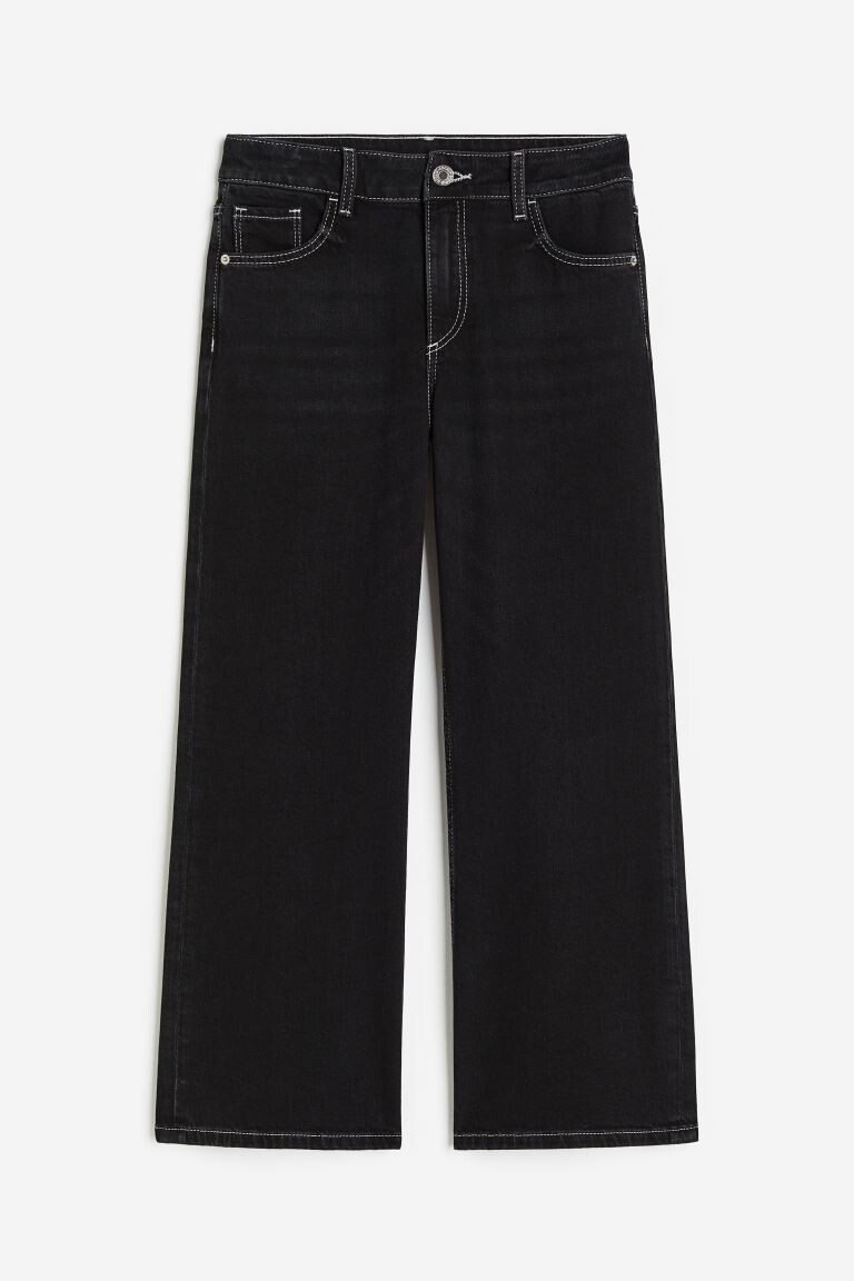 

Джинсы H&M Baggy Fit Bootcut, черный