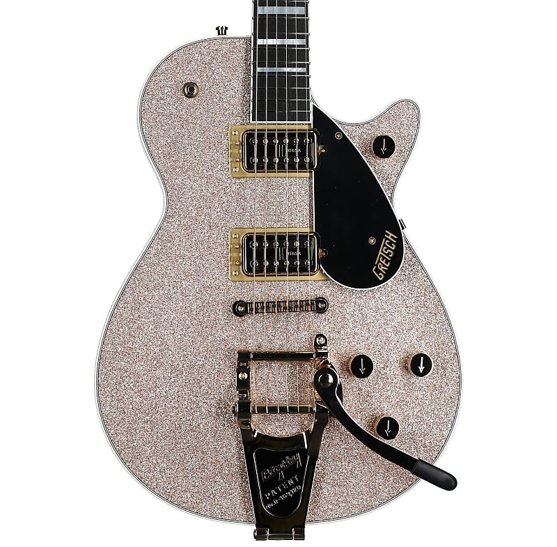 

Gretsch G6229TG Limited Edition Sparkle Jet (с футляром), искрящийся оттенок шампанского G6229TG Limited Edition Sparkle Jet (with Case)
