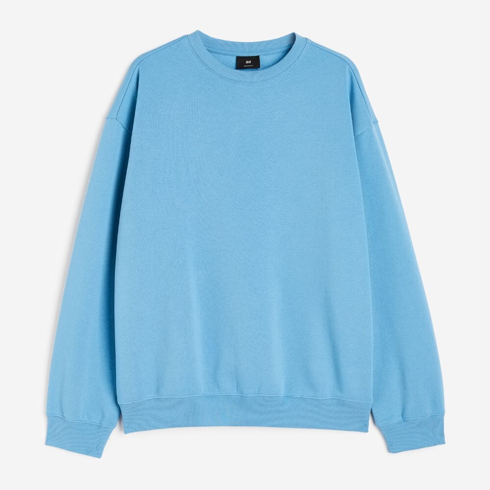 

Свитшот H&M Relaxed Fit, синий