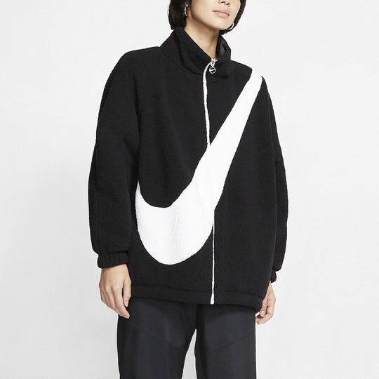 

Куртка Nike Sportswear Swoosh Reversible, черный/белый