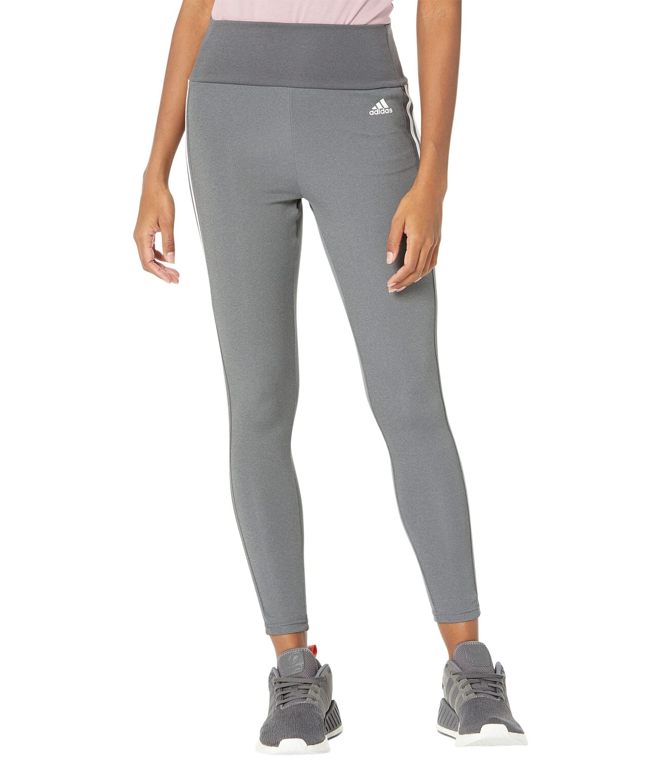

Женские легинсы Adidas 3 Stripes 7/8, серый