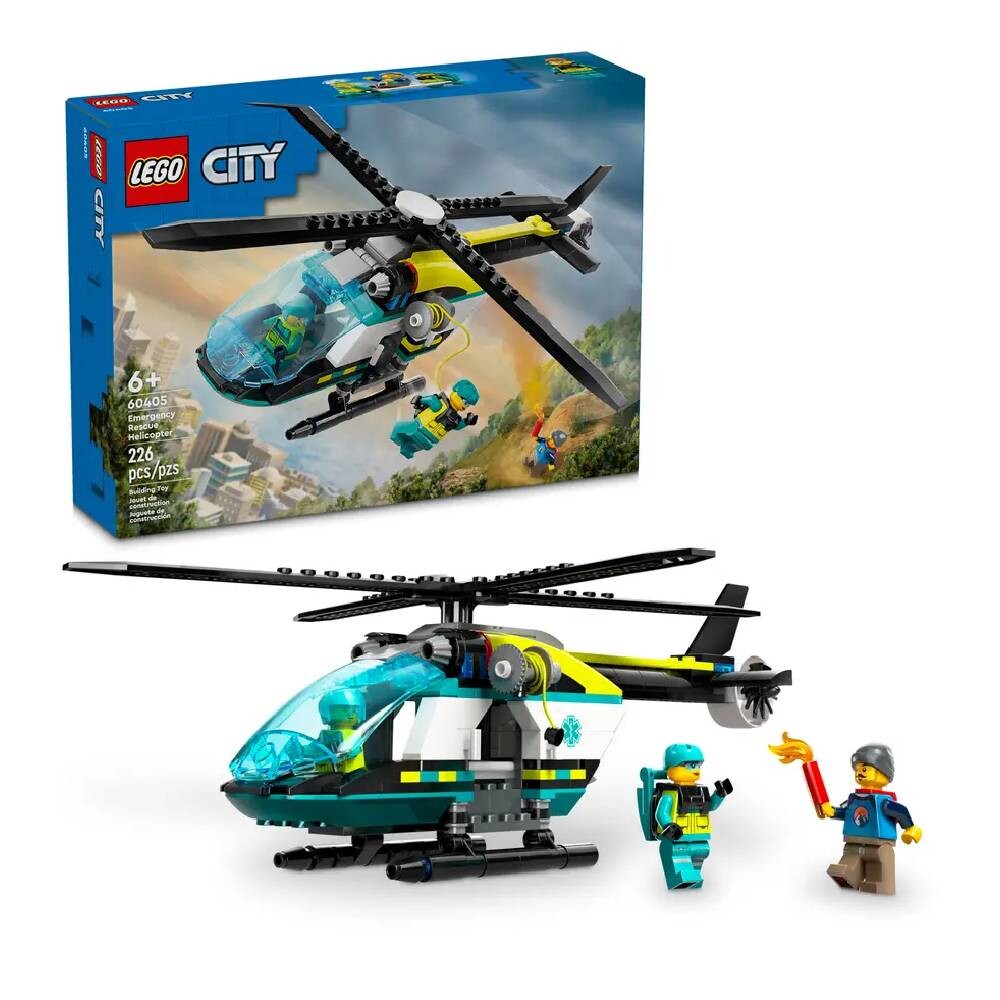 

Конструктор Lego Emergency Rescue Helicopter, 226 деталей