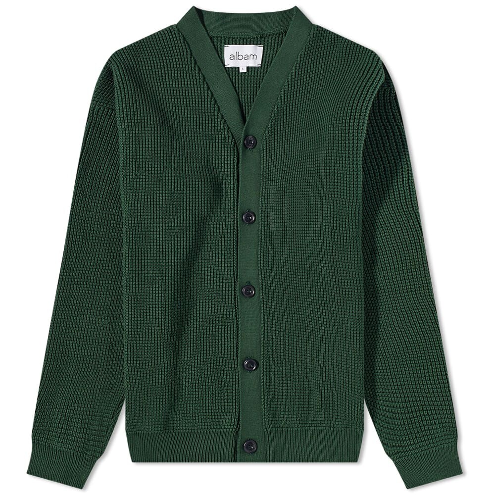 

Джемпер Albam Waffle Stitch Cardigan, Зеленый