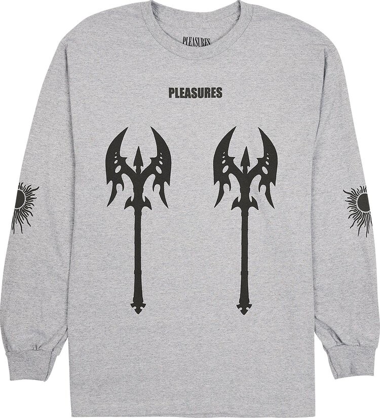 

Лонгслив Pleasures Axe Long-Sleeve 'Heather Grey', серый