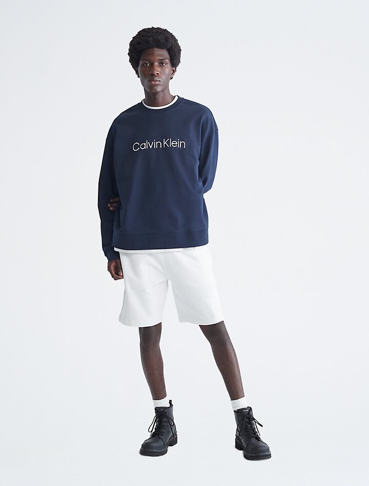 

Шорты спортивные Calvin Klein Standard Logo, белый