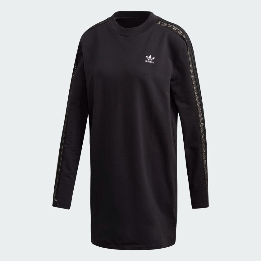 

Платье Adidas Originals Lace, черный