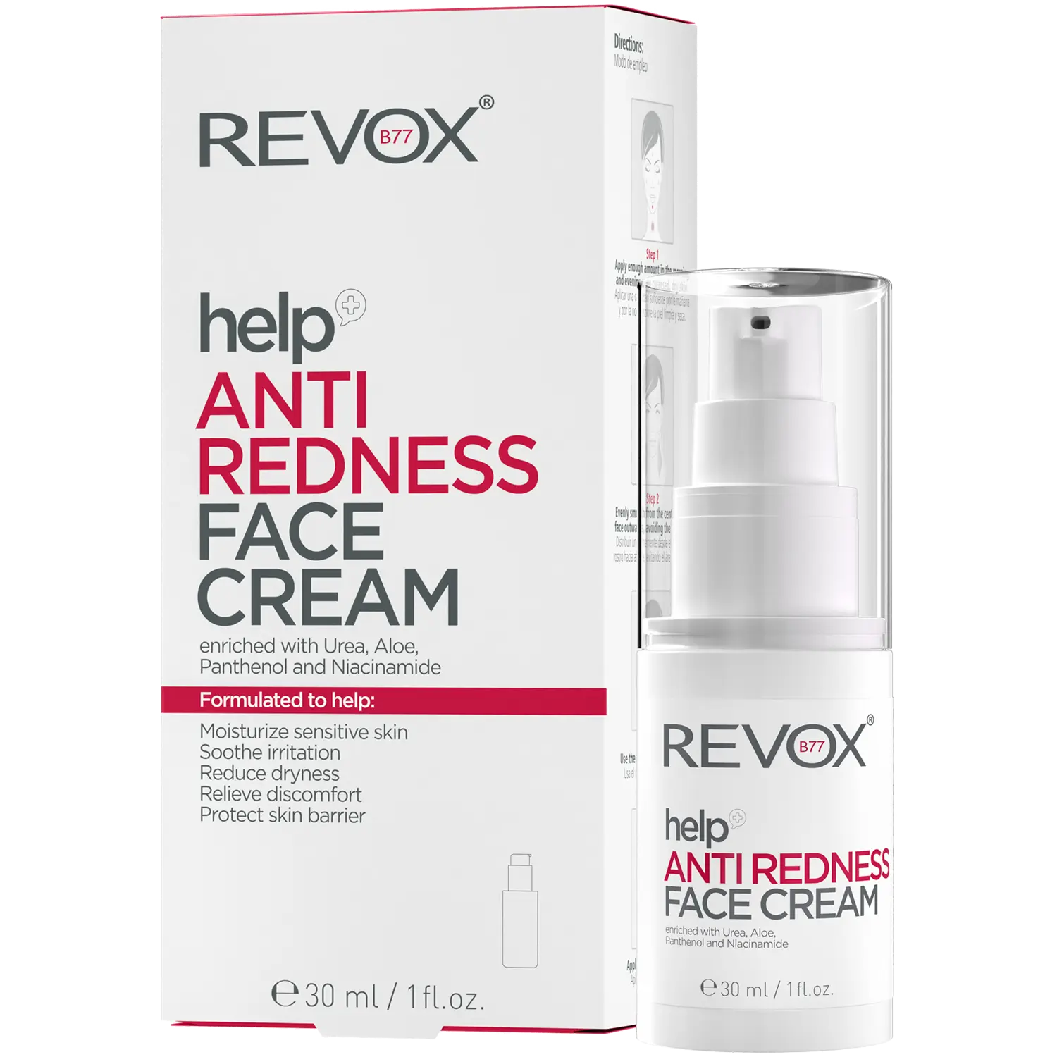 

Revox Help Anti Redness крем для лица против покраснений, 30 мл