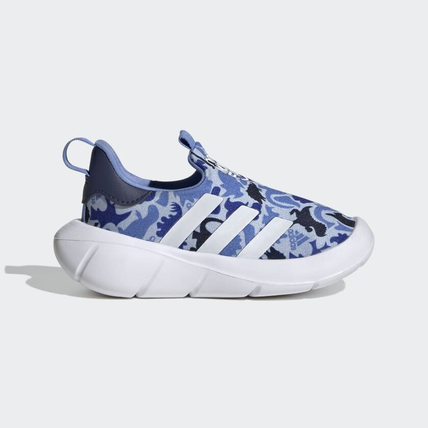 

Кроссовки adidas Monofit Slip-On, белый/синий/темно-синий