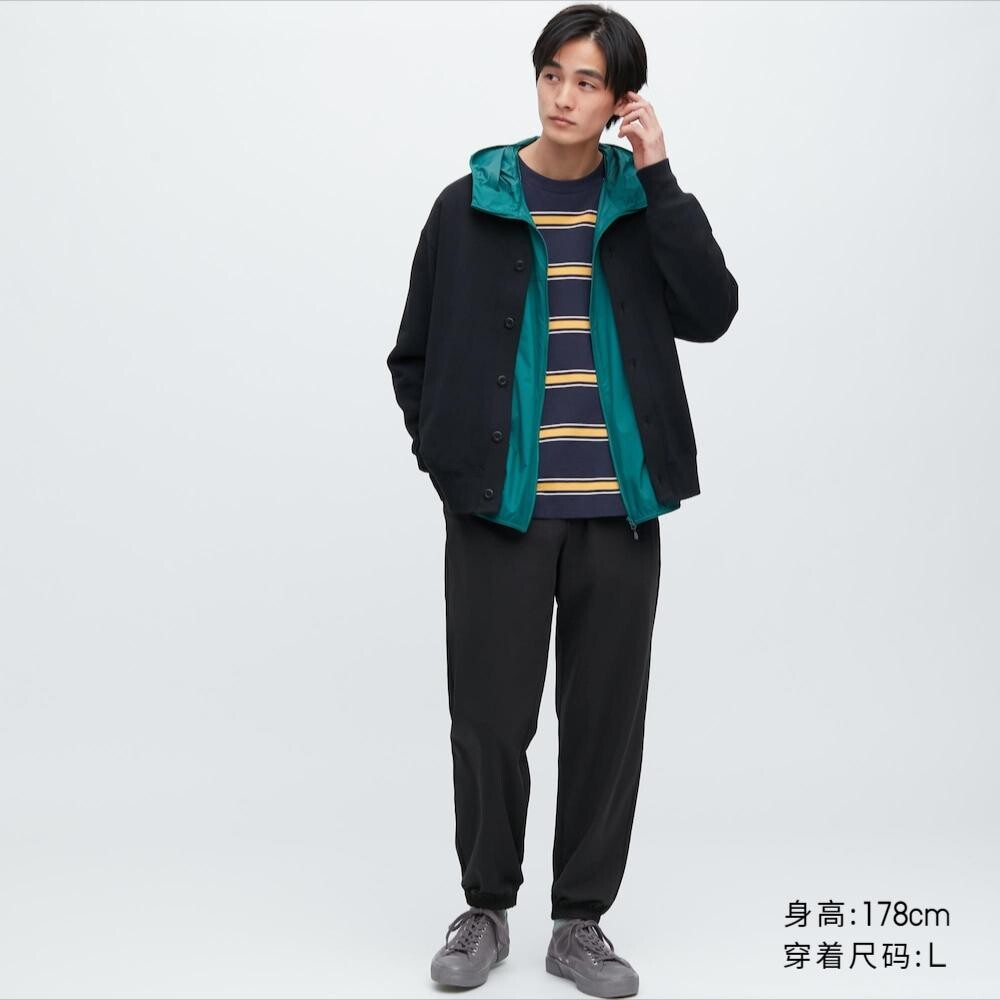 

Брюки спортивные унисекс Uniqlo, черный