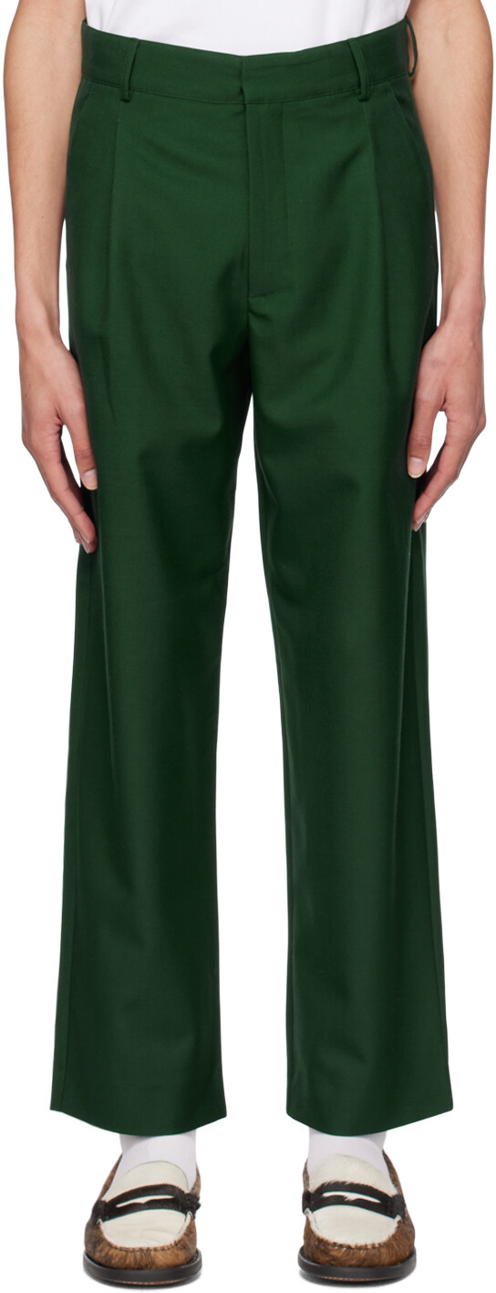 

Зеленые брюки Le Pantalon Golfeur Drôle De Monsieur, Зеленый