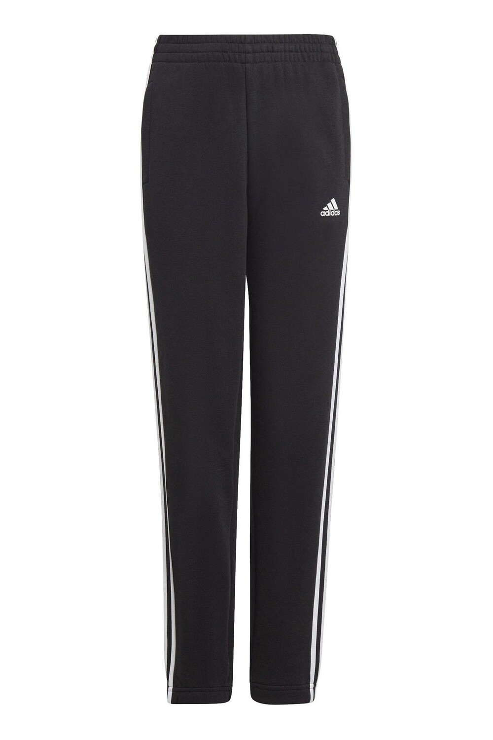 

Брюки для бега Essentials из флиса с 3 полосками adidas, черный